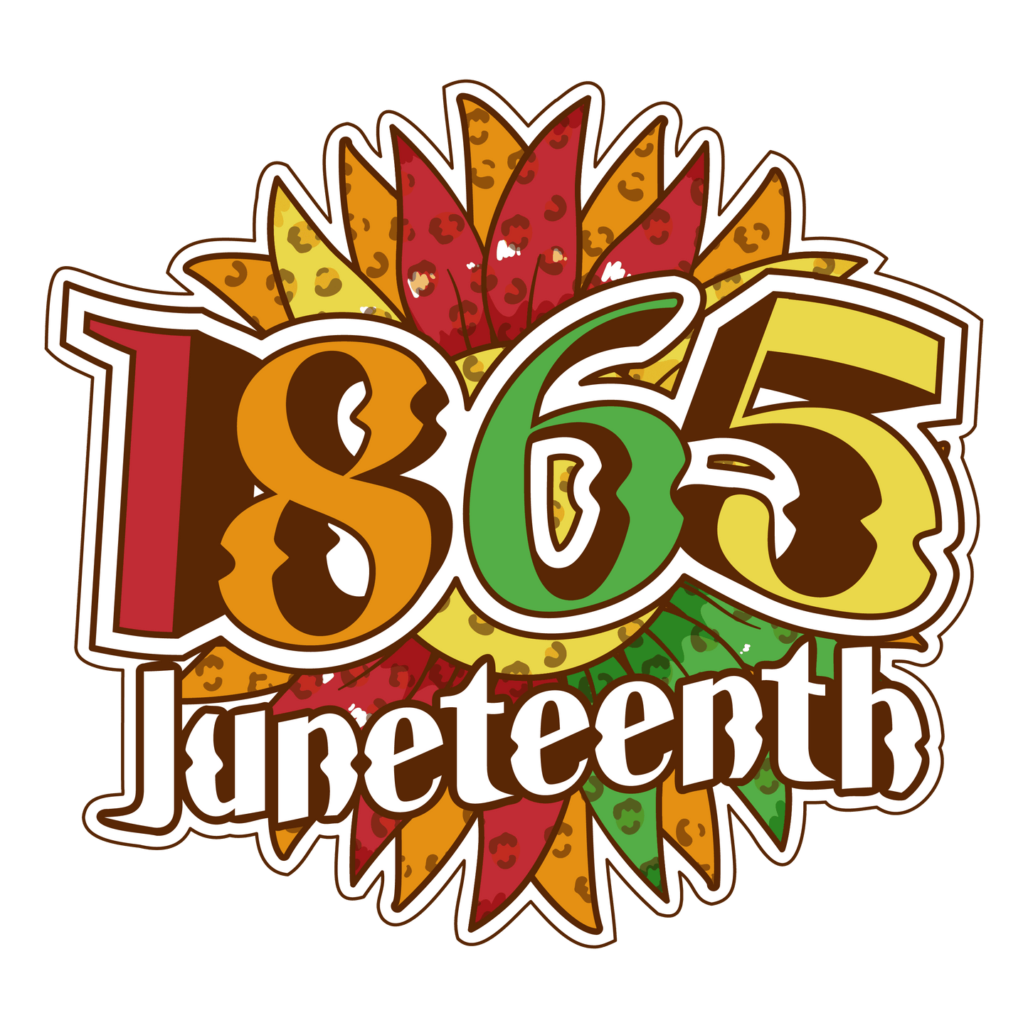 BH209 Juneteenth 1865 Full Color DTF Transfer - Pro DTF Transfers