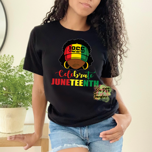 BH8 Celebrate Juneteenth Full Color DTF Transfer - Pro DTF Transfers