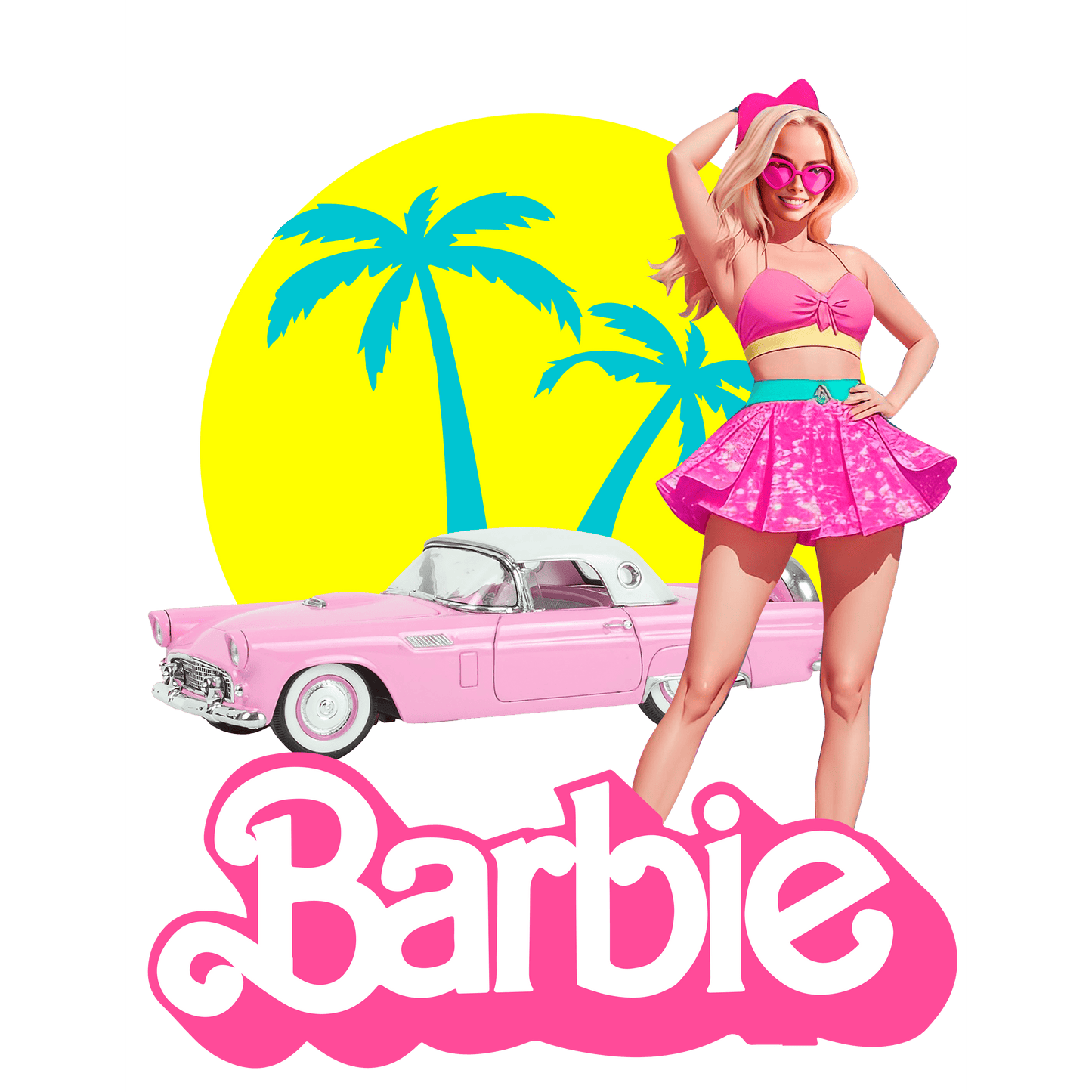 BRB50 Barbie Full Color DTF Transfer - Pro DTF Transfers