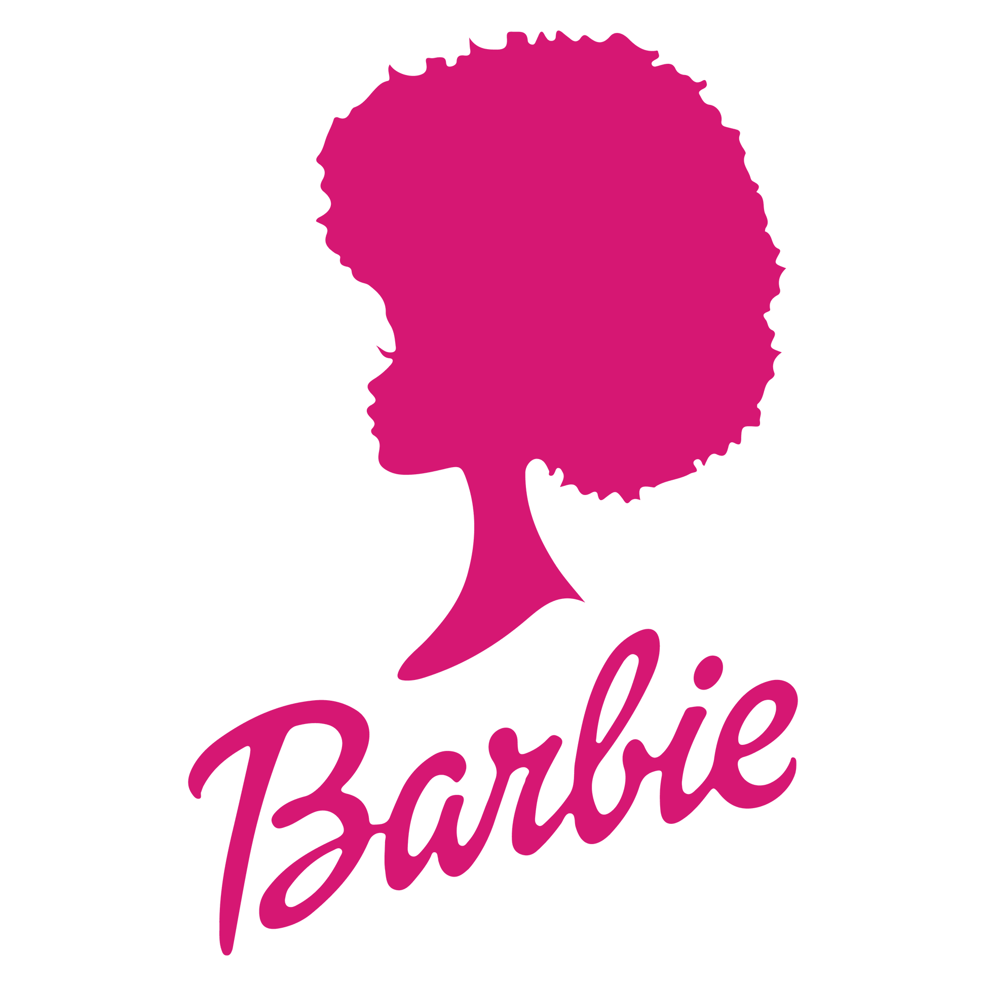BRB58 Barbie Full Color DTF Transfer - Pro DTF Transfers
