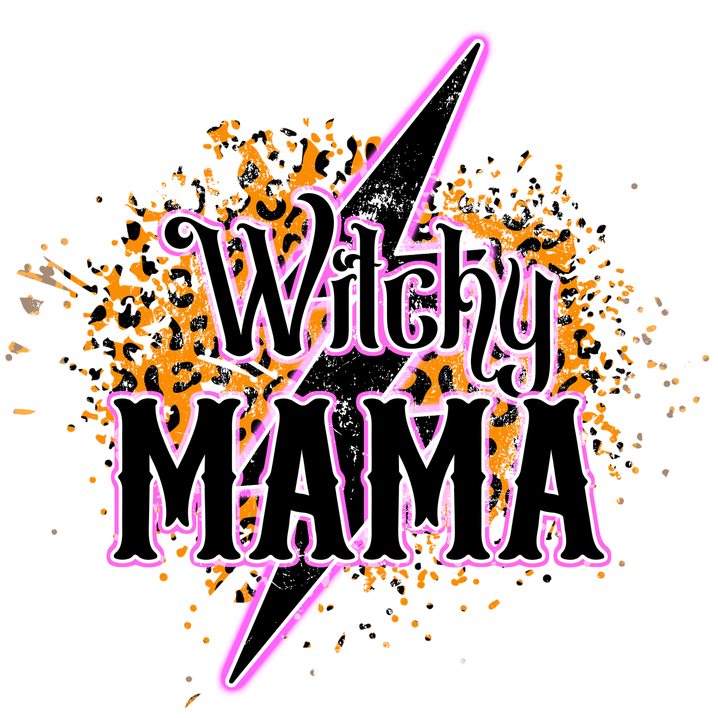 HW99 Witchy Mama Full Color DTF Transfer - Pro DTF Transfers