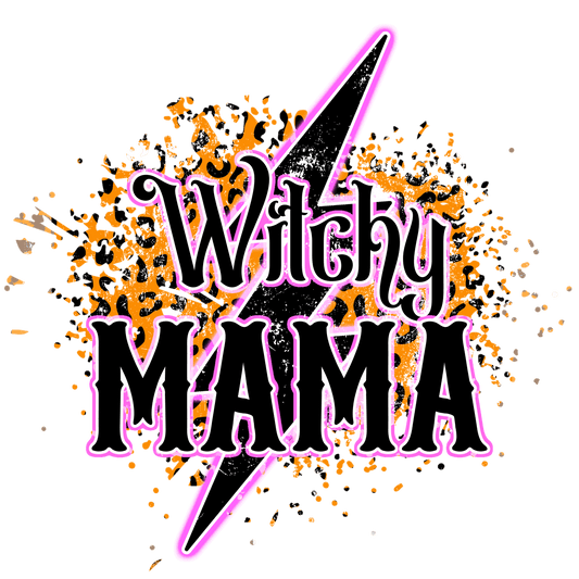 HW99 Witchy Mama Full Color DTF Transfer - Pro DTF Transfers