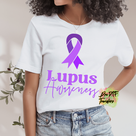 LP7 Lupus Awareness Full Color DTF Transfer - Pro DTF Transfers