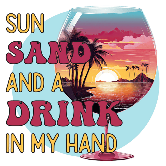 SV16 Sun and Sand Full Color DTF Transfer - Pro DTF Transfers