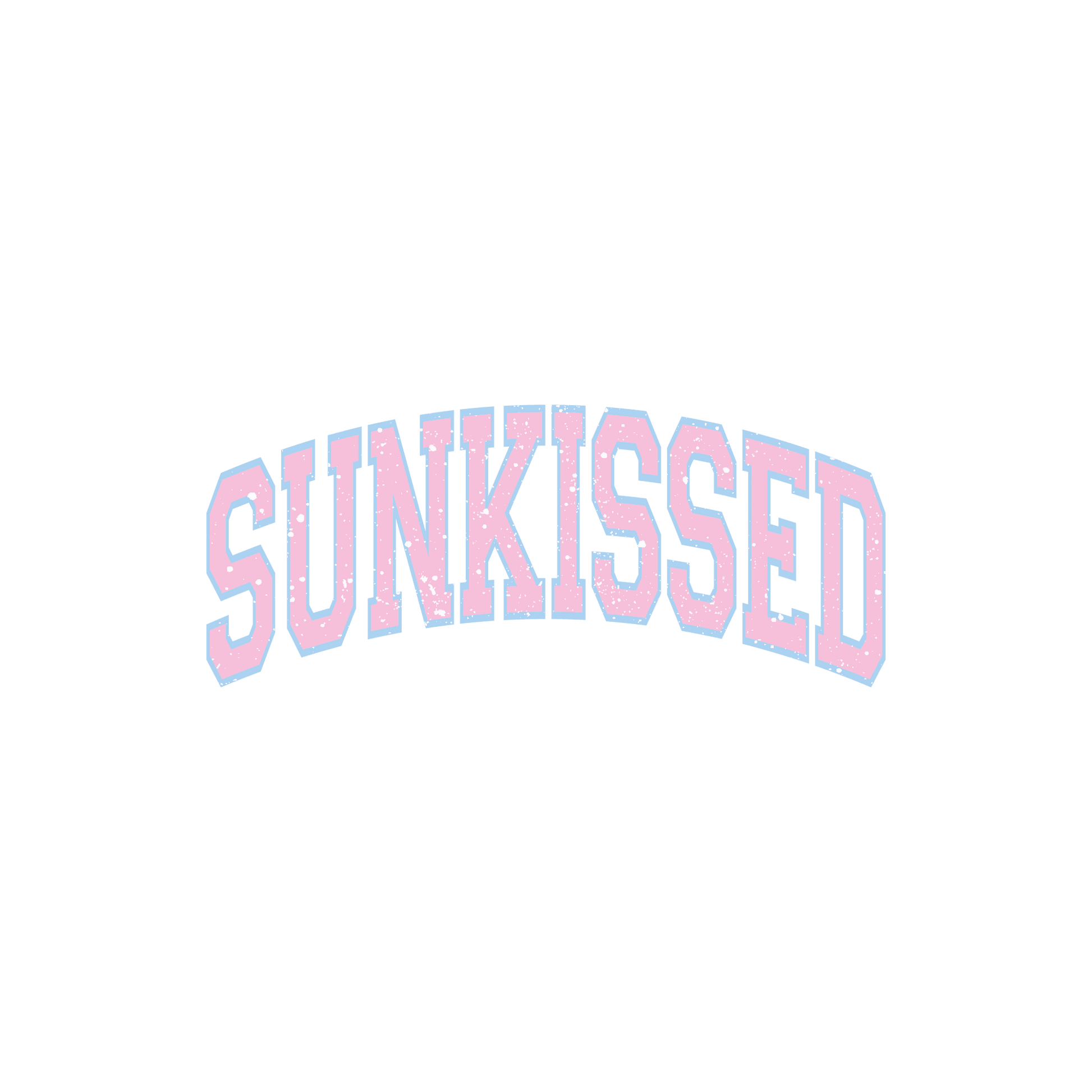 SV57 Sunkissed Distressed Font Full Color DTF Transfer - Pro DTF Transfers