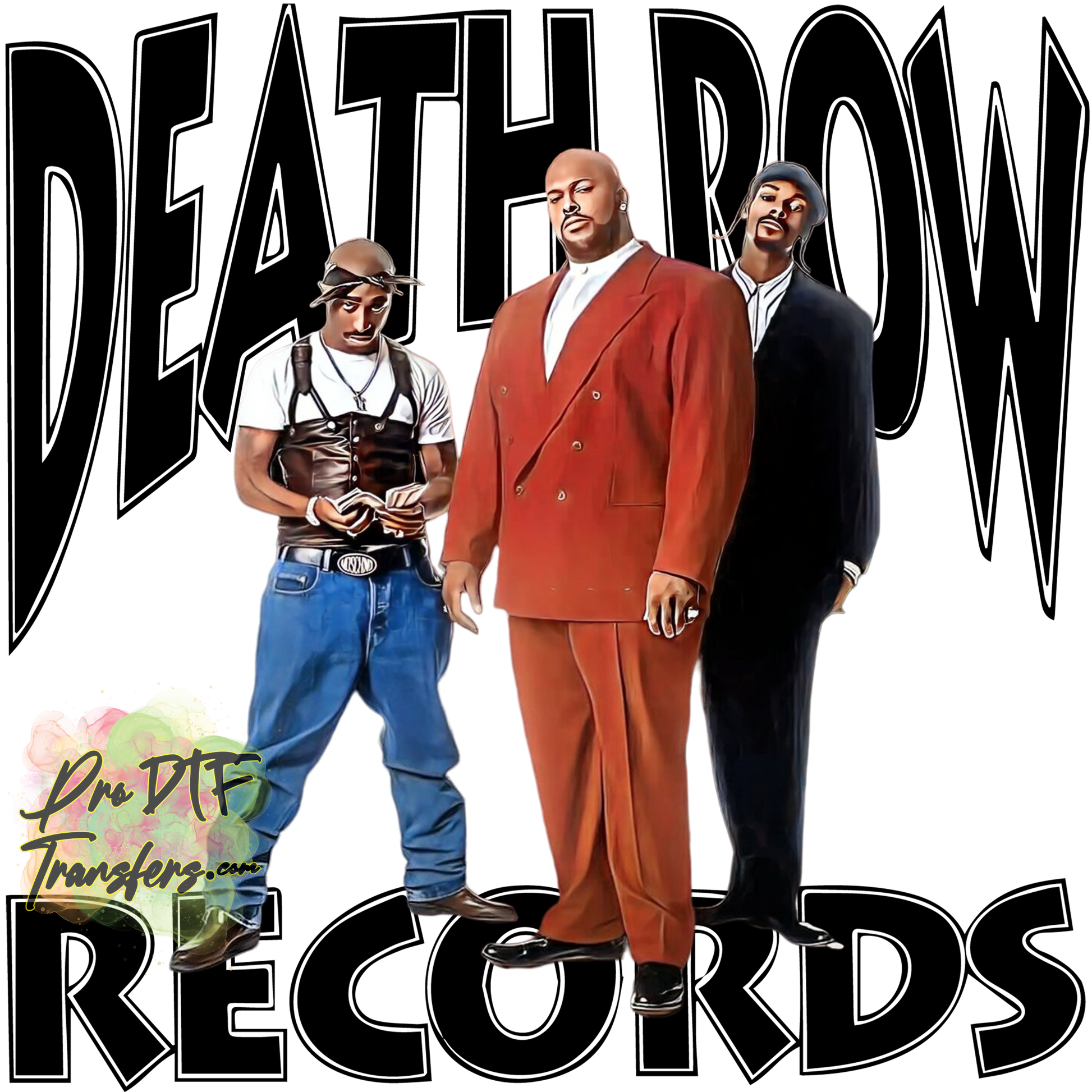 HH141 Death Row Full Color DTF Transfer - Pro DTF Transfers