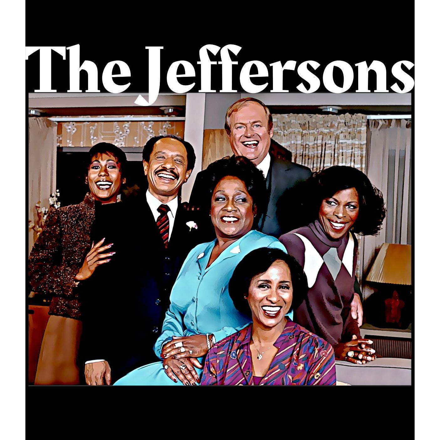 HH104 The Jefersons Full Color DTF Transfer - Pro DTF Transfers