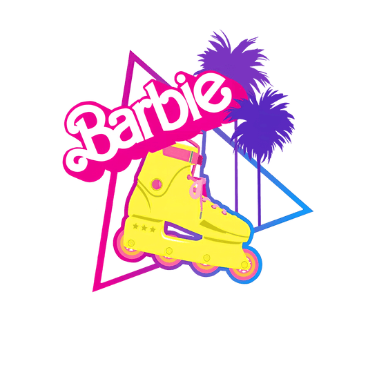 BRB20 Barbie Roller Balde Full Color DTF Transfer - Pro DTF Transfers