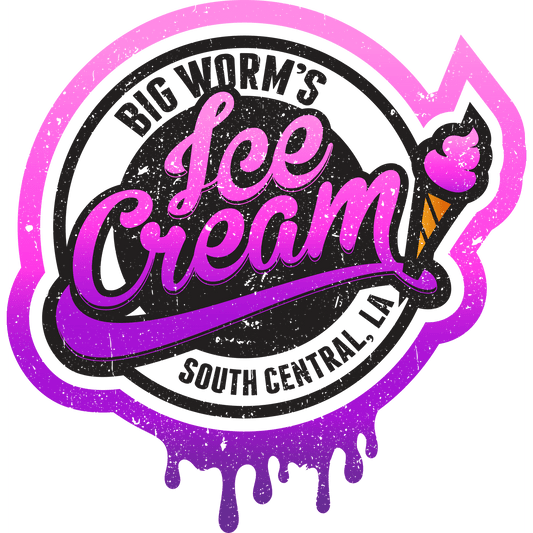HH96 Big Worm's Ice Cream Full Color DTF Transfer - Pro DTF Transfers