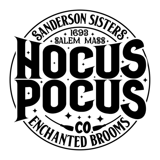 HW106 Hocus Pocus Full Color DTF Transfer - Pro DTF Transfers