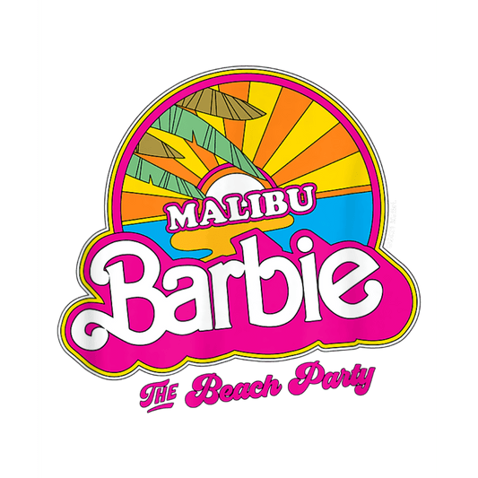 BRB3 Barbie Malibu Full Color DTF Transfer - Pro DTF Transfers