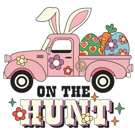On the Hunt Truck Full Color DTF Transfer - Pro DTF Transfers