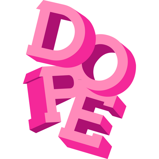 BH98 Dope Pink Full Color DTF Transfer - Pro DTF Transfers