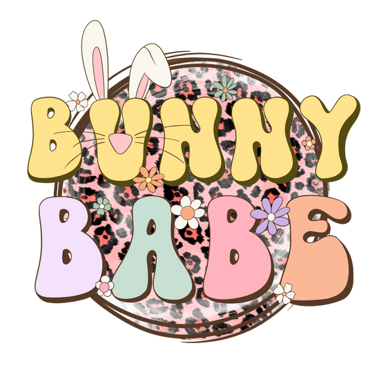 E46 Bunny Babe 3 Full Color DTF Transfer - Pro DTF Transfers