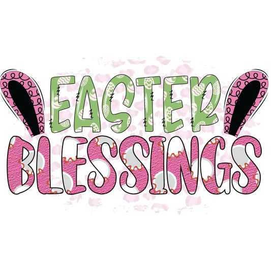 Easter Blessings Full Color DTF Transfer - Pro DTF Transfers