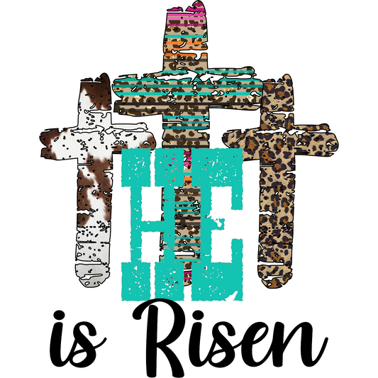 He is Risen 2 Full Color DTF Transfer - Pro DTF Transfers