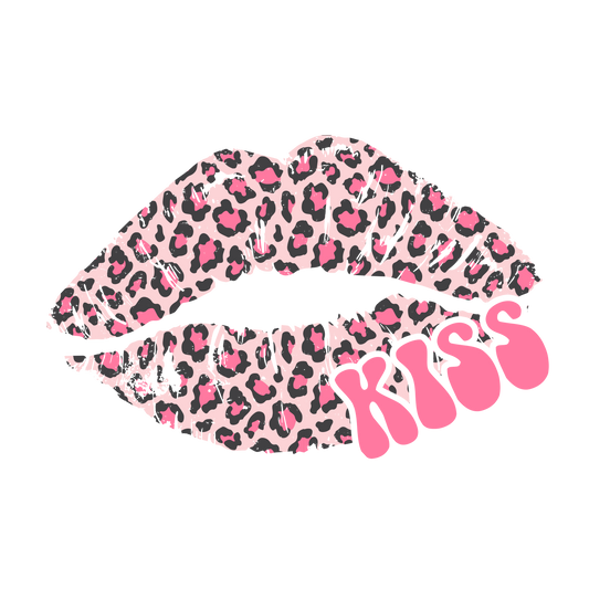 Lips Kiss Full Color Transfer - Pro DTF Transfers