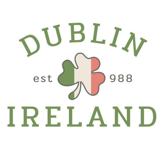 Dublin Ireland Full Color DTF Transfer - Pro DTF Transfers