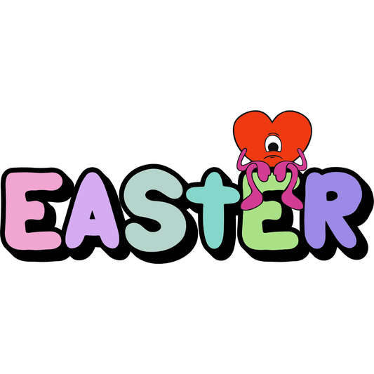 Bad Bunny Easter Full Color DTF Transfer - Pro DTF Transfers