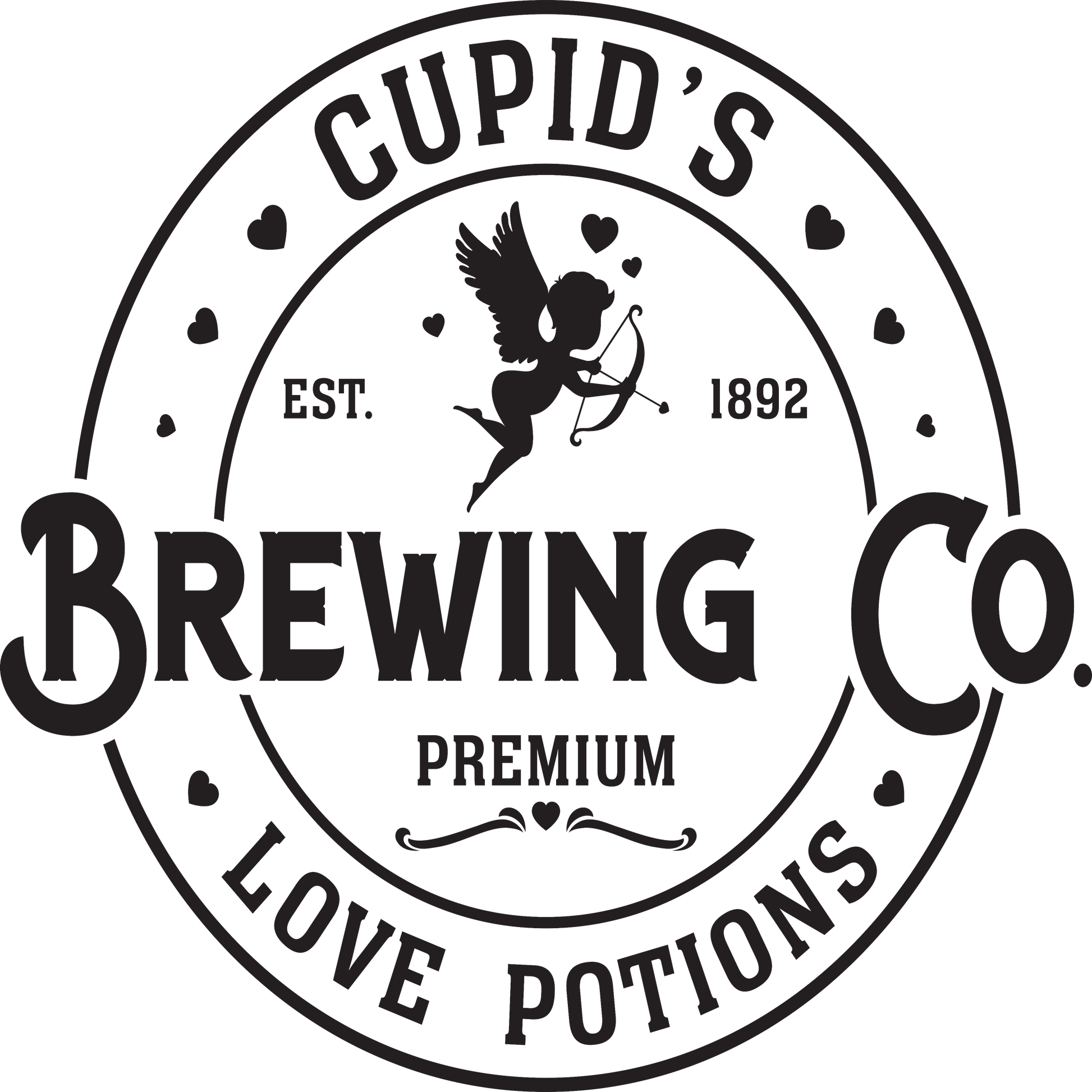 Cupid Brewing Co. Full Color Transfer - Pro DTF Transfers