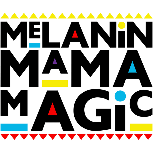 BH1 Melanin Magic Mama Full Color DTF Transfer - Pro DTF Transfers