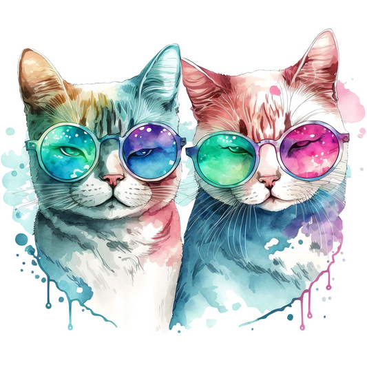 Cats Love Full Color Transfer - Pro DTF Transfers