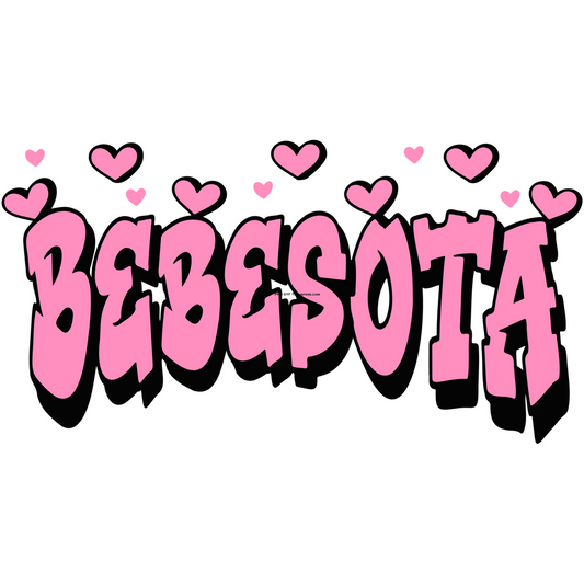 Bebesota Hearts Valentine Full Color Transfer - Pro DTF Transfers